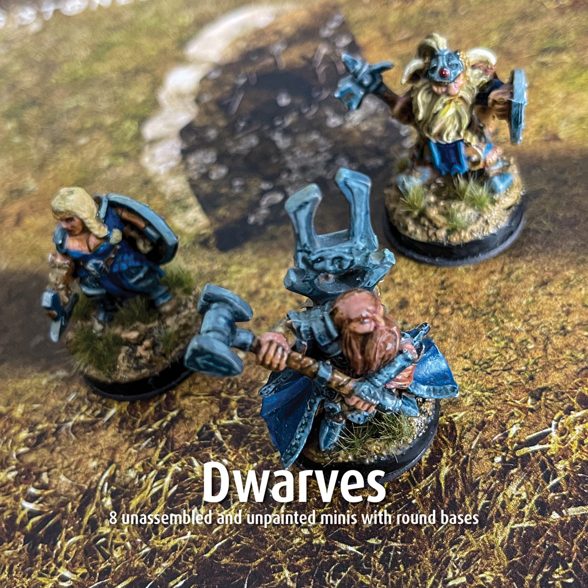 Reaper Bones Minis, Dwarves