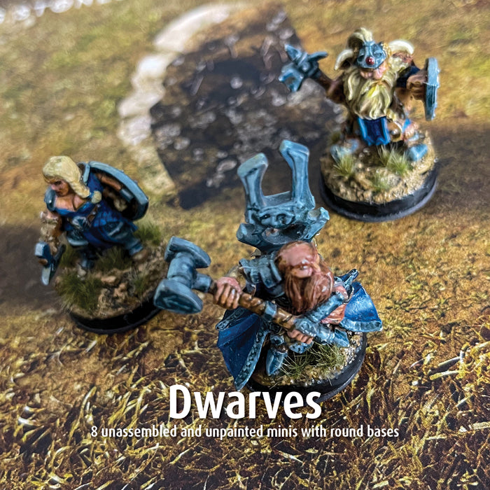 Reaper Bones Minis, Dwarves