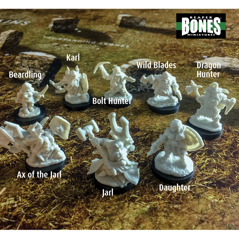 Reaper Bones Minis, Dwarves