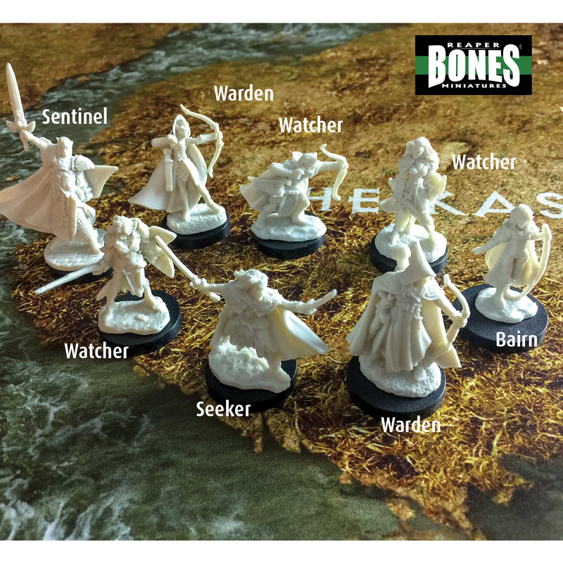1 x ELQUIN Haut Elf Adventurer - Reaper Bones Miniatura per Gioco di Ruolo Guerra - 77092 1 x ELQUIN Haut Elf Adventurer - Reaper Bones Miniatura per Gioco di Ruolo Guerra - 77092