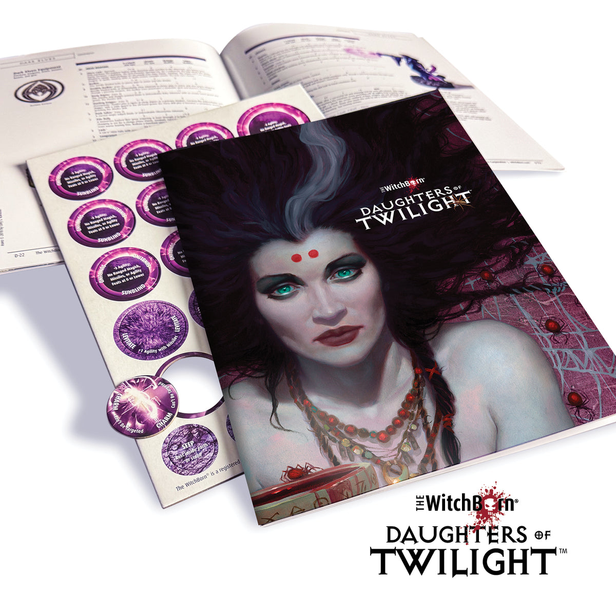 The WitchBorn® Starter Set with Living Rulebook™